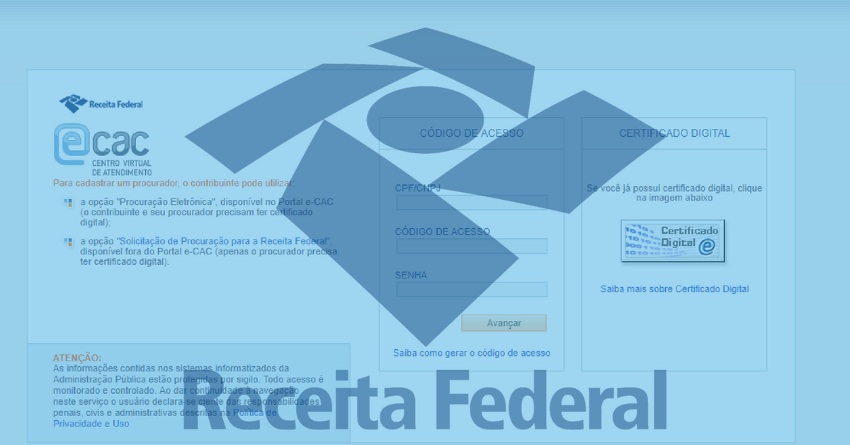 DME Receita Federal