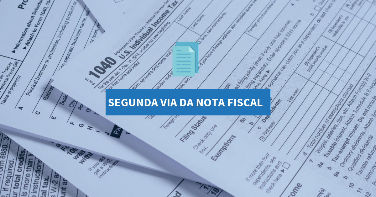 Segunda via da Nota Fiscal