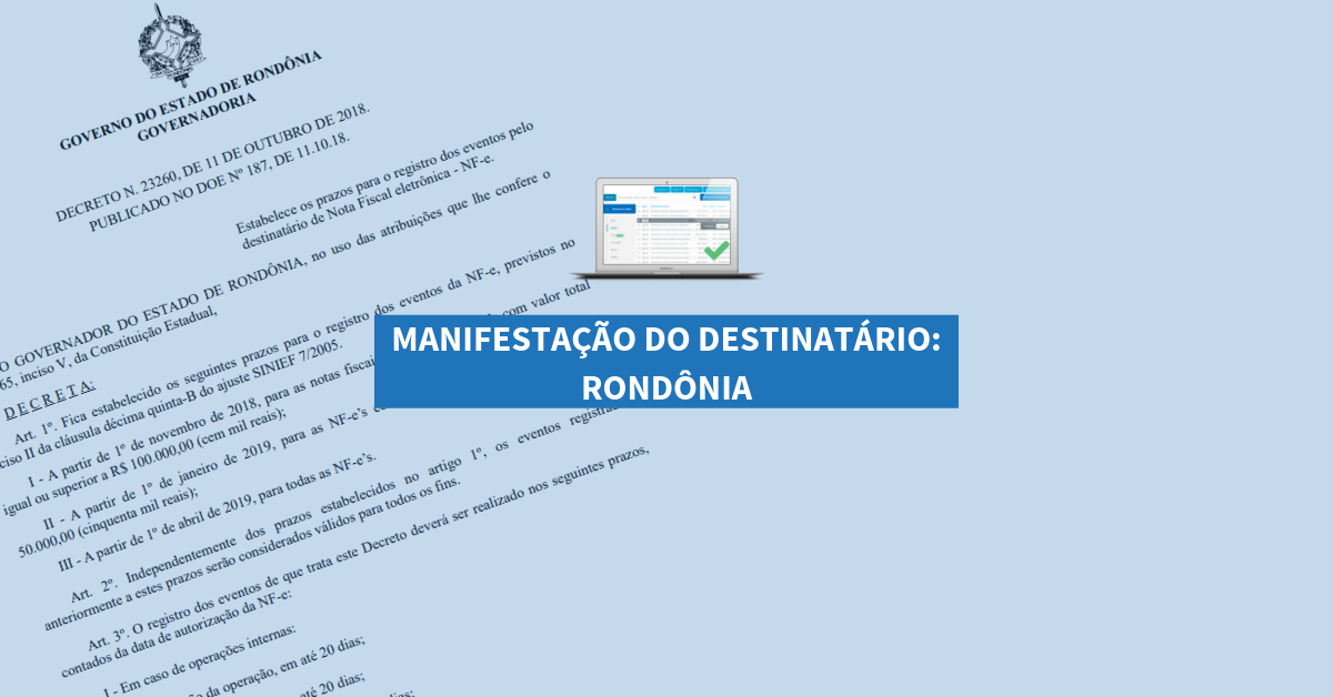 Manifestação do Destinatário_ Rondônia