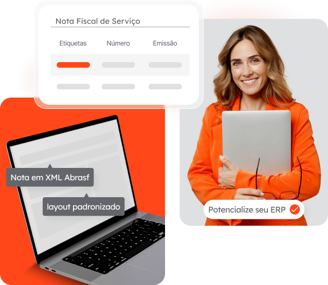 header simbolizando a consulta de notas fiscais de serviço com a qive